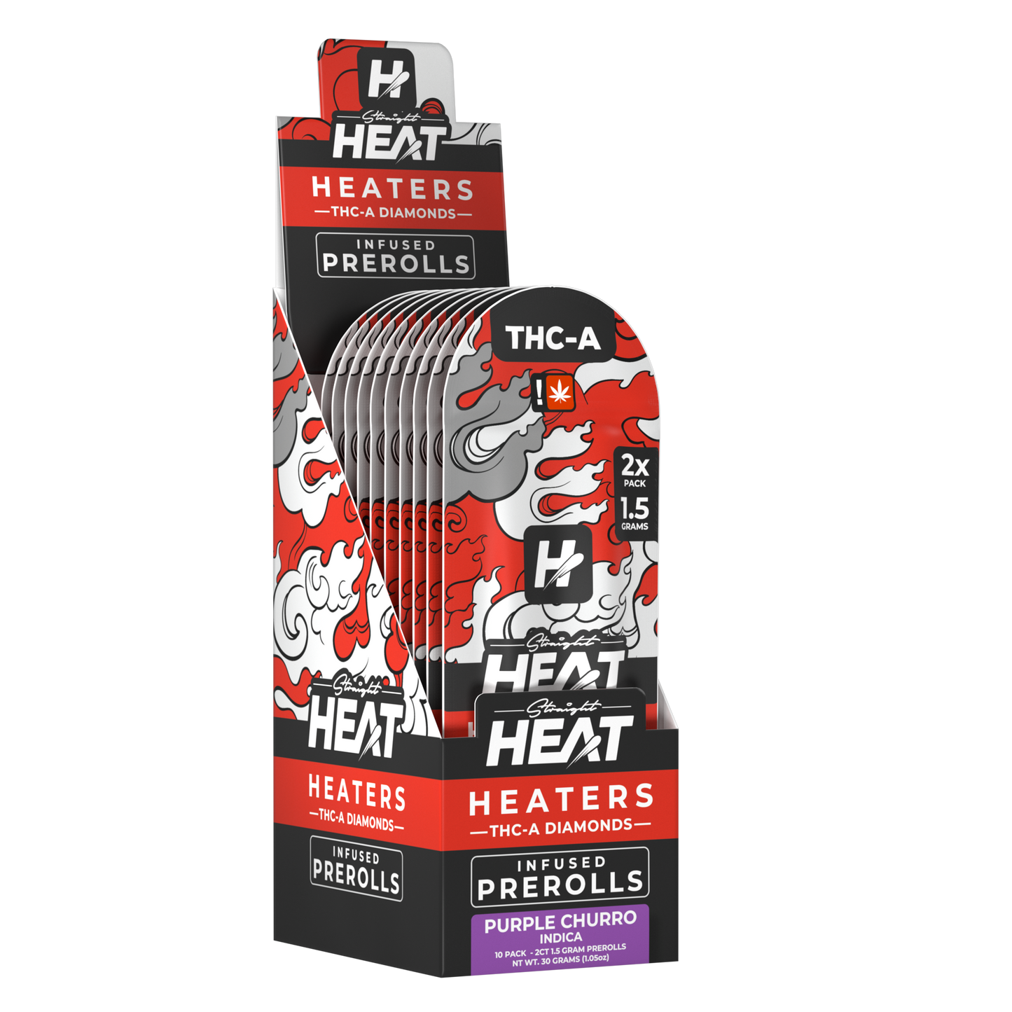 HEATERS - DIAMOND INFUSED PREROLLS