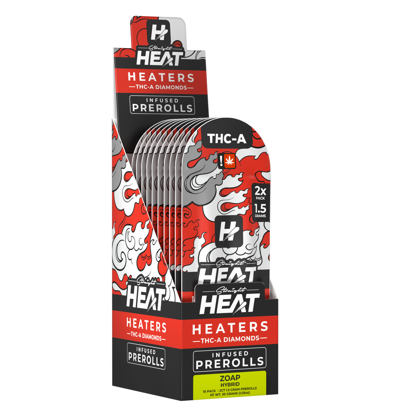 HEATERS - DIAMOND INFUSED PREROLLS