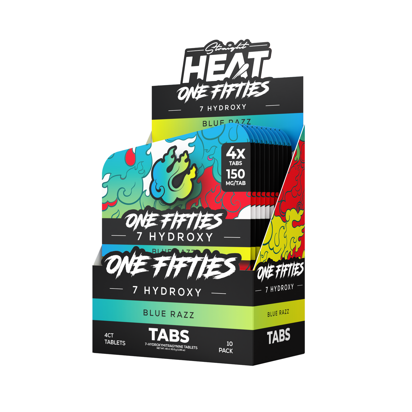 [B2B] ONE FIFTIES TABS - 7 HYDROXY - 4CT DISPLAY (10 Units)