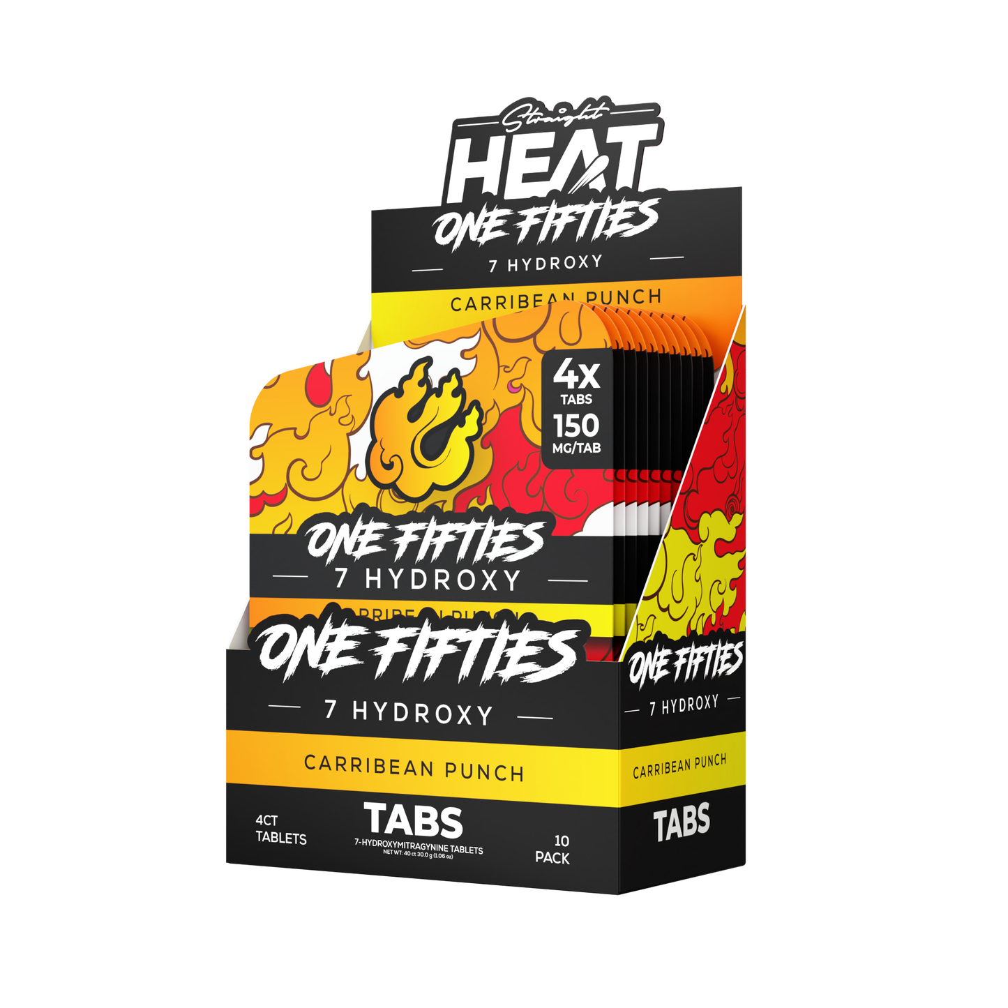 [B2B] ONE FIFTIES TABS - 7 HYDROXY - 4CT DISPLAY (10 Units)