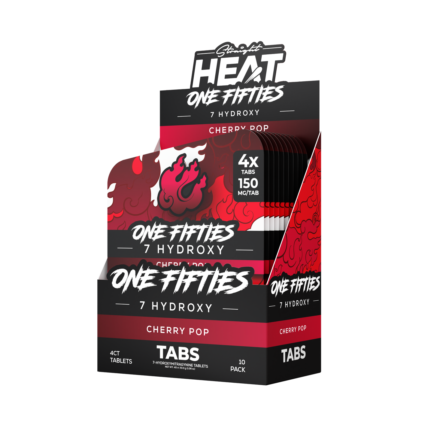 [B2B] ONE FIFTIES TABS - 7 HYDROXY - 4CT DISPLAY (10 Units)