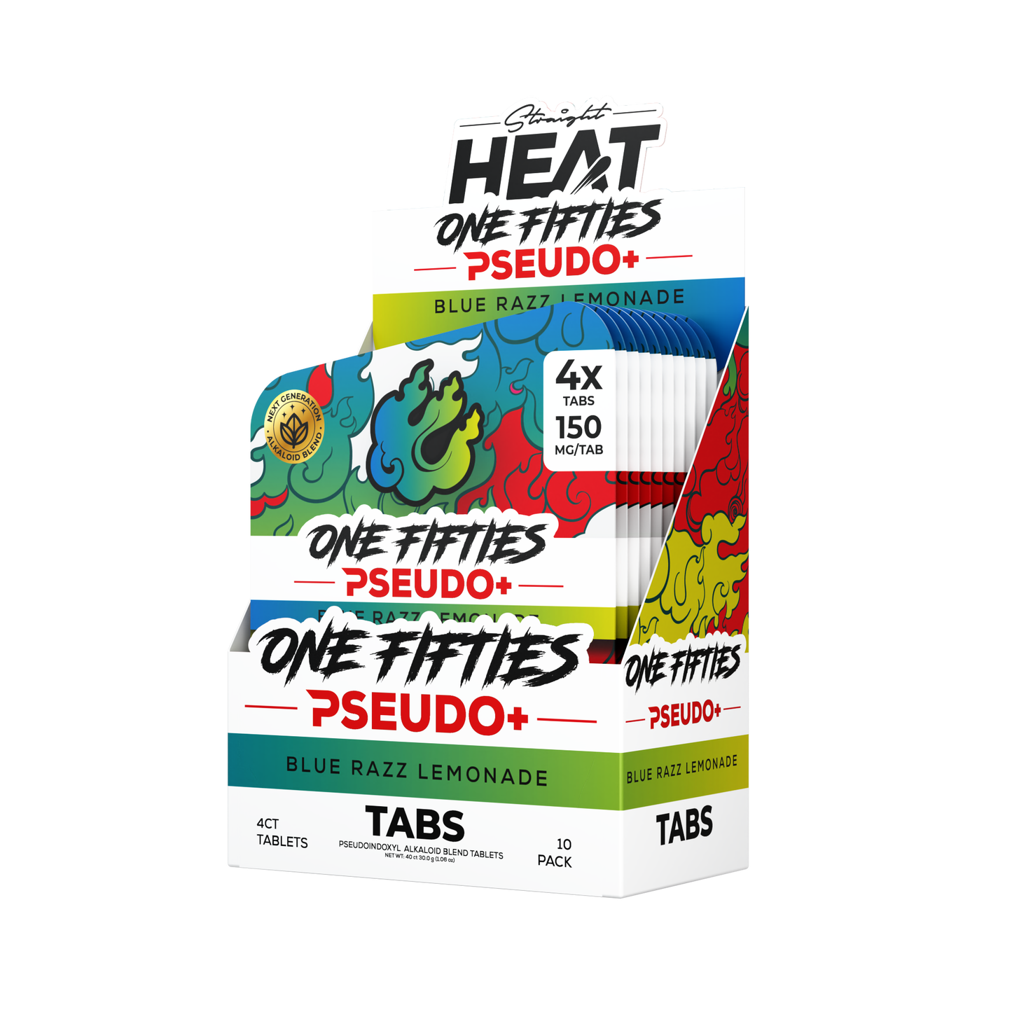 [B2B] ONE FIFTIES TABS - PSEUDO PLUS - 4CT DISPLAY (10 Units)