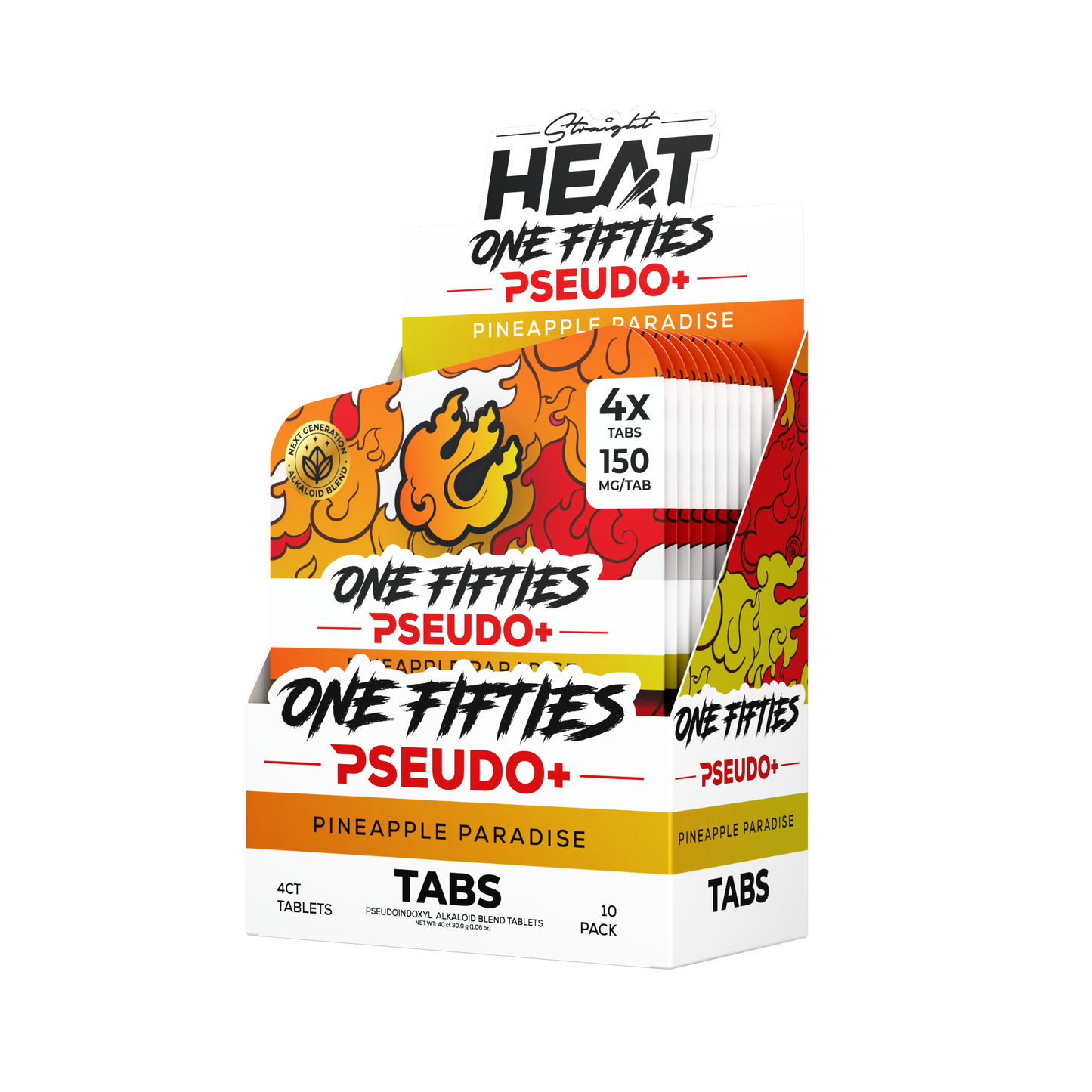 [B2B] ONE FIFTIES TABS - PSEUDO PLUS - 4CT DISPLAY (10 Units)